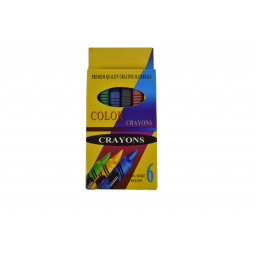 Crayolas 8cm x6 unidades
