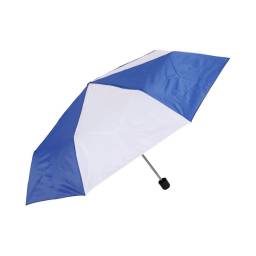 Paraguas celeste y blanco 85 cm