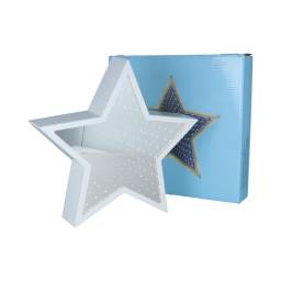 Veladora estrella 24 cm