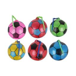 Pelota inflable con gancho inflada 9"