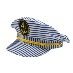 Sombrero marinero de tela 24x24cm