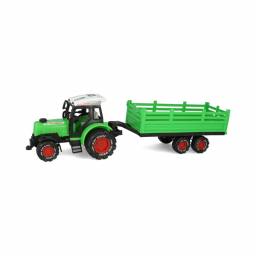 Tractor infantil con trailer 35 x 11 x 11 cm