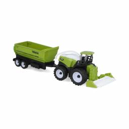 Tractor infantil con trailer 32 x 9 x 10 cm