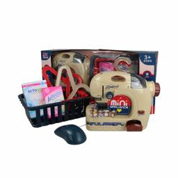 Mquina de coser infantil con accesorios 42 x 20 x 10 cm