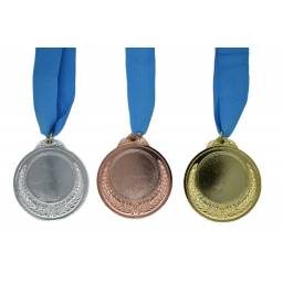 Medalla plstica con cinta 6 cm