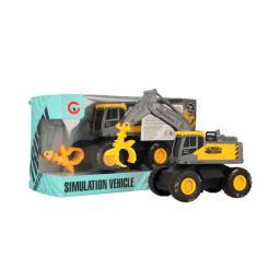 Tractor en caja 22 x 13 cm
